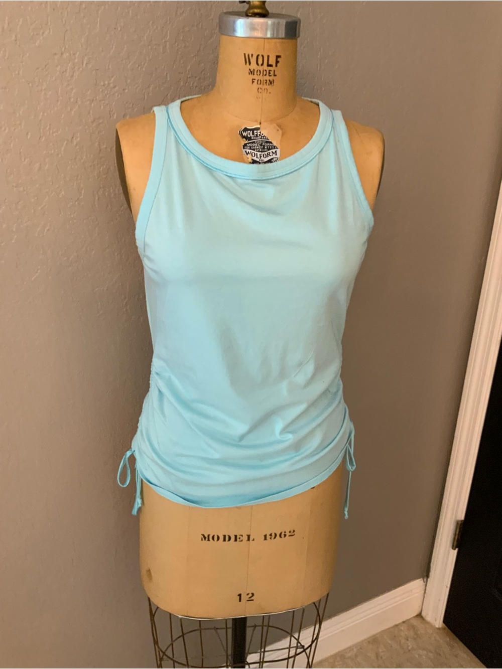 White House Black Market AquaTank Top, size Medium